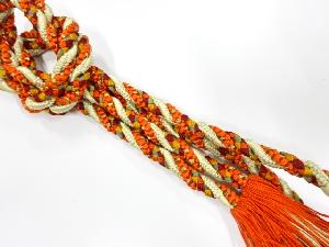 正絹　手組帯締め